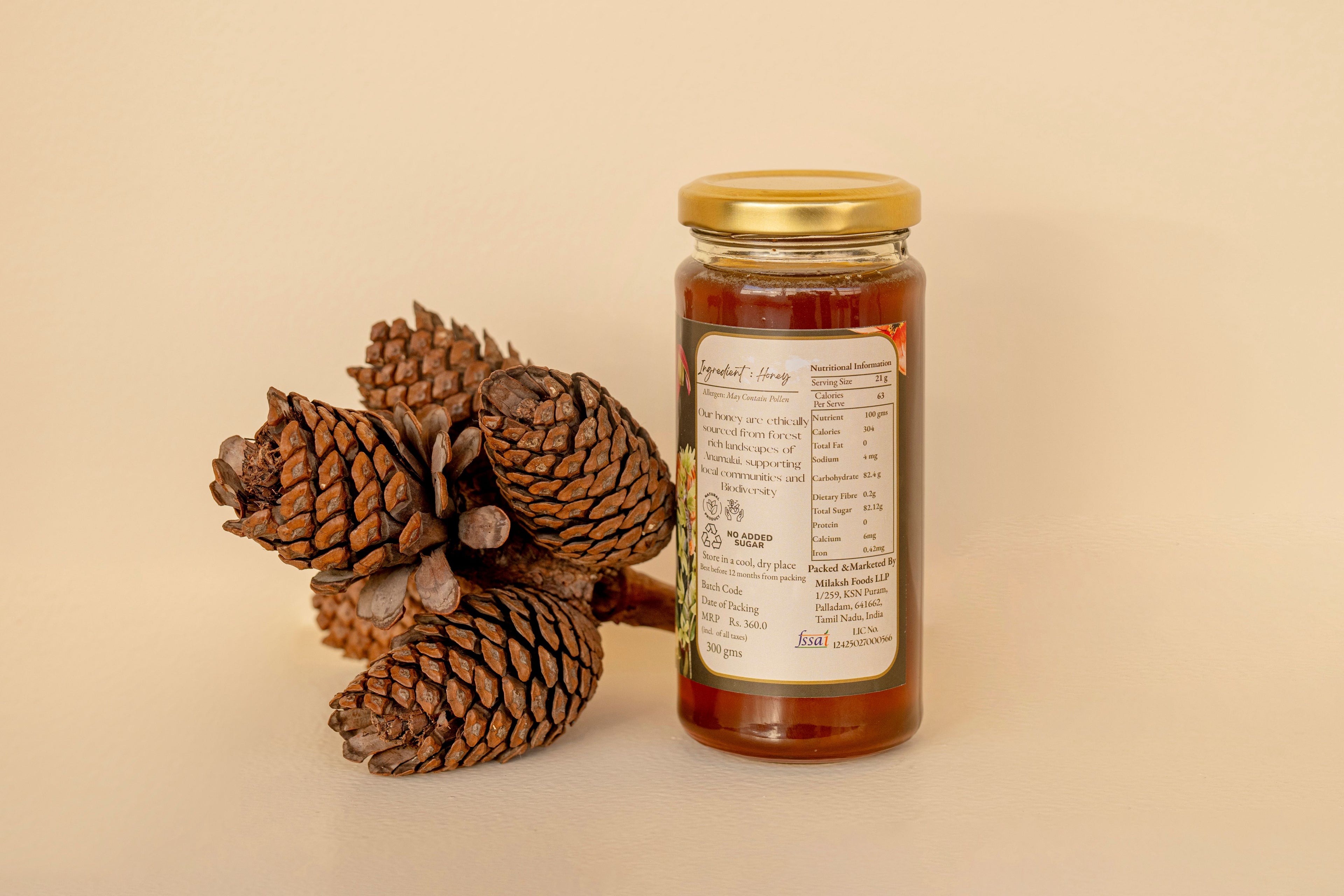 Natural Honey 300 gms Anamalai Region